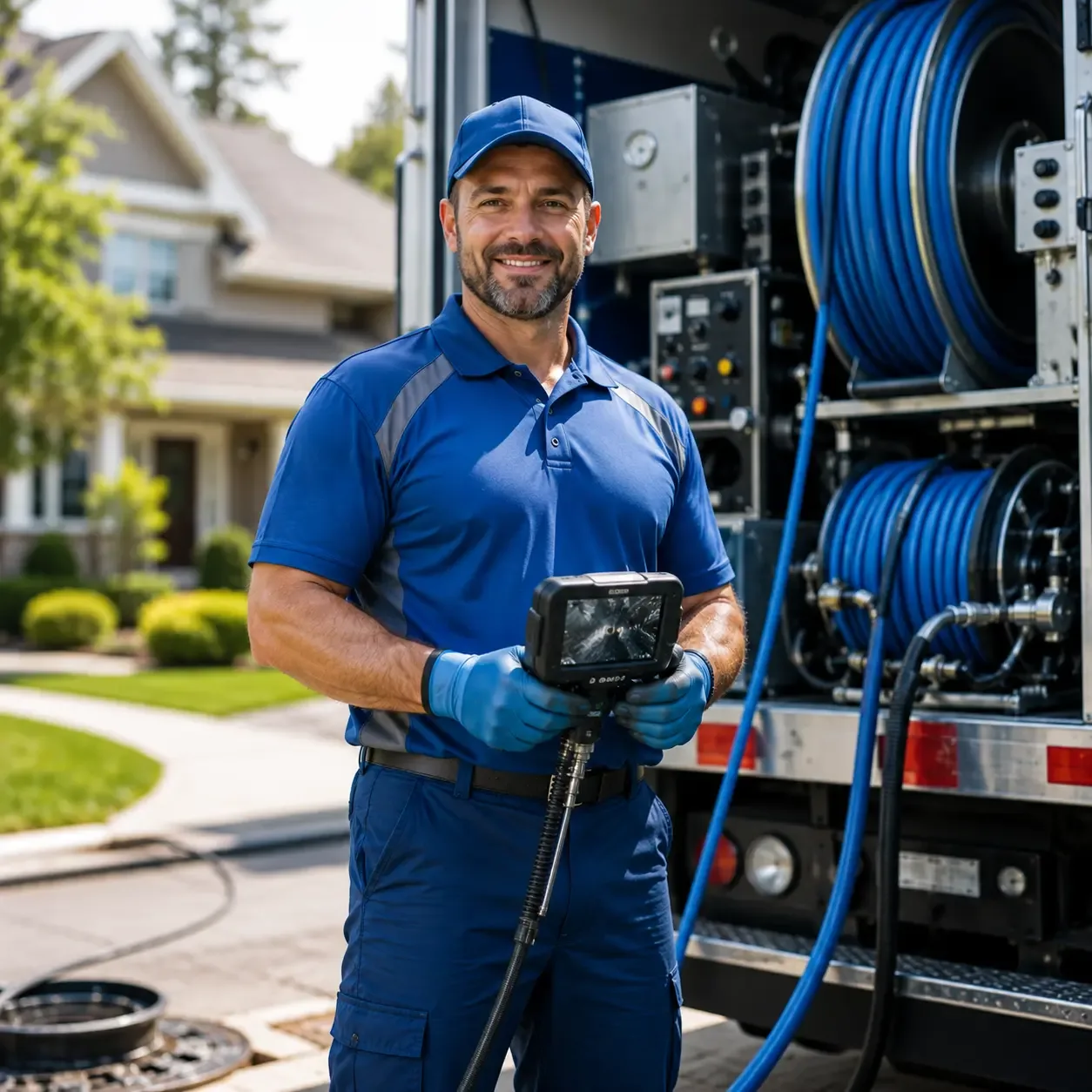 Local outdoor drain cleaning specialists in Linden, VA